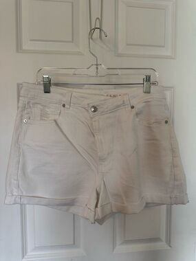 American Eagle Outfitters White Denim Shorts